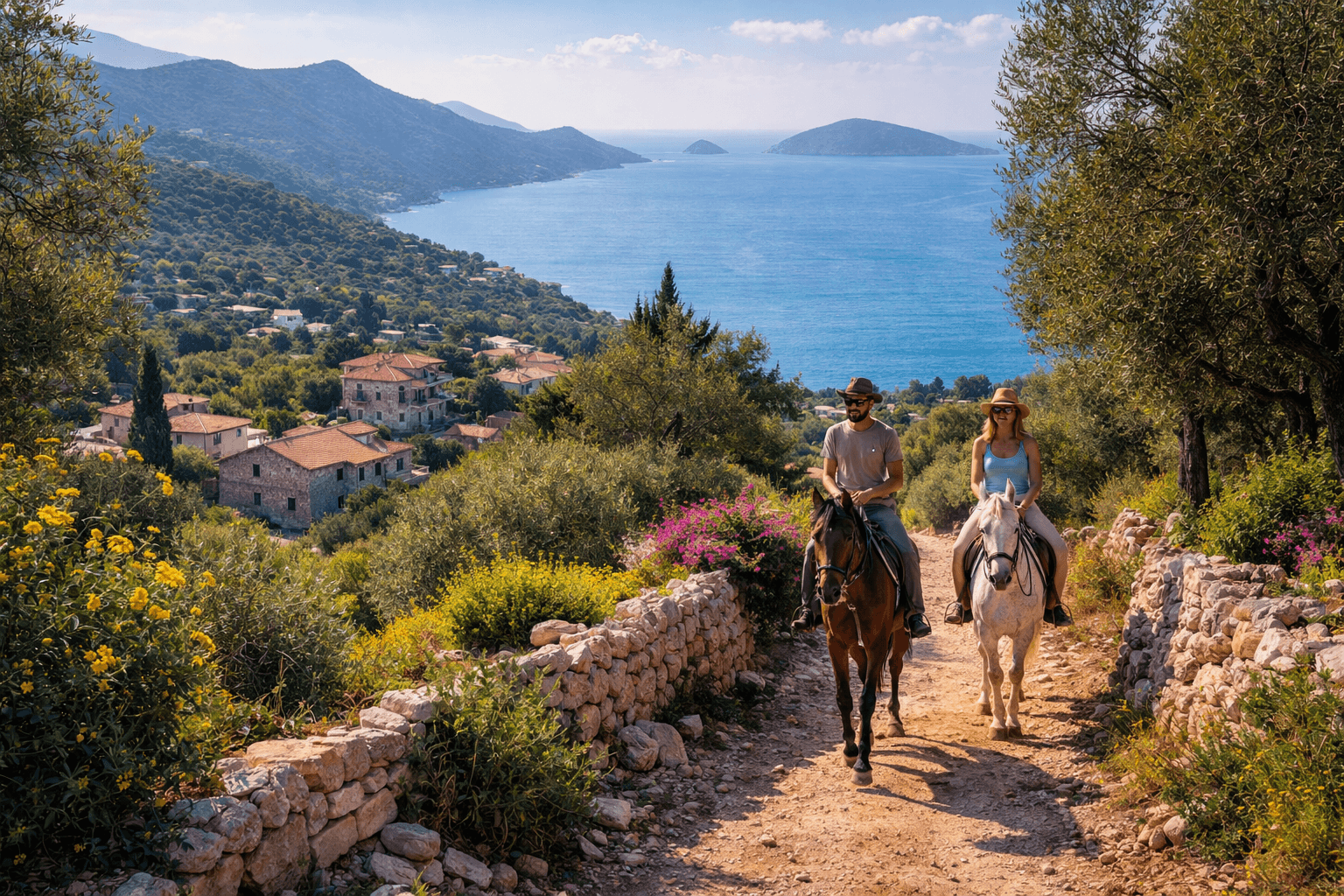 Удовольствие от верховой езды в Каше