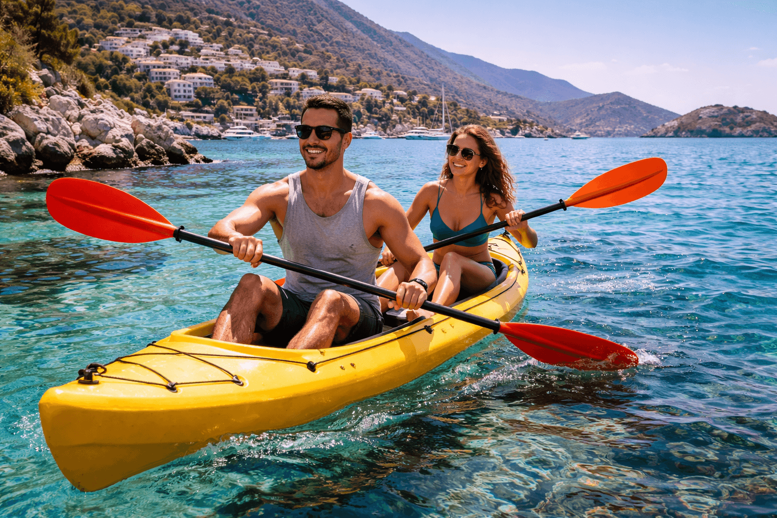 Доверься силе своих рук: морской каякинг