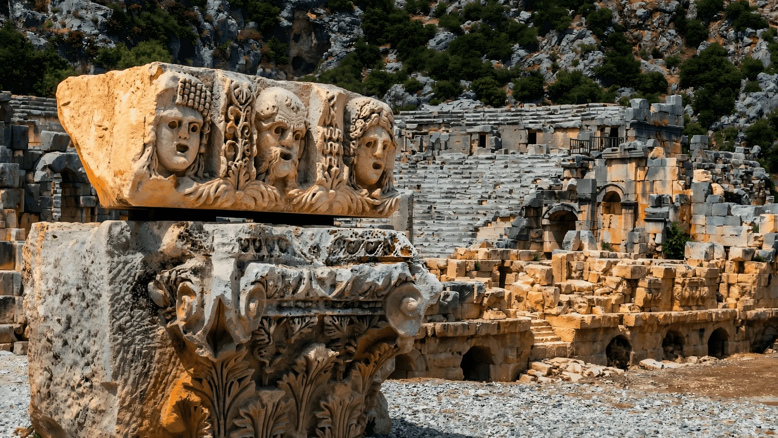 History Carved into Rocks: Myra